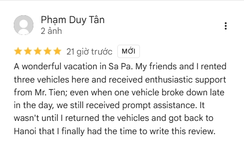 review thue xe may sapa tien vp 4
